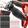 Kép 1/12 - RED Technic orrfűrész, 1800 W, fa, acél, alumínium és műanyag vágására, 12 db fűrészlappal, RTPSZ0092
