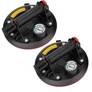 Kép 2/6 - 2 db-os vákuumos tapadókorong szett, 200 kg/db, 200 mm átmérő, RT