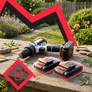 Kép 7/10 - Akkus fúrócsavarozó, 2 db akksival, 21 V, 320 Nm, 10 mm-es gyorskioldó tokmány, fúrószárakkal