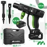 Kép 2/11 - MalTec Akkus magasnyomású mosó kompresszor, 60 bar, 260l/H 2 db 21V 4Ah akkumulátorral