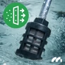 Kép 8/11 - MalTec Akkus magasnyomású mosó kompresszor, 60 bar, 260l/H 2 db 21V 4Ah akkumulátorral
