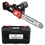 Kép 3/10 - Akkus láncfűrész 2 db 18V 30000 mAh Li-on akkuval, szénkefementes motorral, 12"