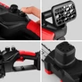 Kép 6/10 - Akkus láncfűrész 2 db 18V 30000 mAh Li-on akkuval, szénkefementes motorral, 12"