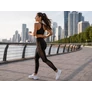 Kép 10/10 - Női push-up magas derekú has és fenék formáló fitnesz leggings S/M, fekete 14673