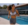 Kép 12/12 - Női varrásmentes, push-up sportmelltartó formáló párnákkal, XXL méret, szürke