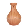 Kép 2/6 - Tulipán alakú mini párologtató USB-vel, világosbarna VG