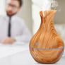 Kép 3/6 - Tulipán alakú mini párologtató USB-vel, világosbarna VG