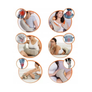 Kép 8/8 - Shiatsu 3D Nyak és váll masszírozógép, fűtő funkcióval