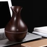 Kép 3/4 - Tulipán alakú mini párologtató USB-vel, 7 színben világít, 200 ml-es tartály, sötétbarna