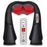 Kép 1/6 - Shiatsu 3D Nyak és váll masszírozógép, fűtő funkcióval,fekete