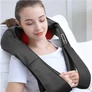 Kép 2/6 - Shiatsu 3D Nyak és váll masszírozógép, fűtő funkcióval, fekete