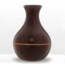 Kép 6/8 - Tulipán alakú mini párologtató USB-vel, RGB színes, ultrahangos, sötétbarna, ST