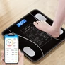 Kép 5/11 - Okos fürdőszoba mérleg Bluetooth funkcióval, 180 kg teherbírás, RT