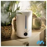 Kép 5/9 - XXL Automata ultrahangos,  párásító ionizációval és aromaterápiával + Távirányító, 5 L + 3 db olaj 