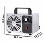 Kép 4/7 - Erős Hordozható fertőtlenítő ózongenerátor, 100 W, 20 g/H
