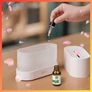 Kép 4/7 - Aromaterápiás párásító RGB színváltós LED-el 180 mL USB csatlakozóval AT