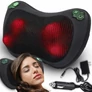 Kép 1/7 - Fűtött Shiatsu masszírozó párna, 2 féle adapterrel