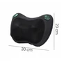 Kép 2/7 - Fűtött Shiatsu masszírozó párna, 2 féle adapterrel, időzíthető, RT