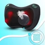 Kép 4/7 - Fűtött Shiatsu masszírozó párna, 2 féle adapterrel, időzíthető, RT