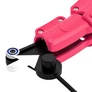 Kép 5/10 - Karcsúsító hulahopp karika súllyal és fém csapággyal, pink, Rg
