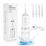 Kép 3/10 - Dental Flosser vezeték nélküli akkus fogászati erőteljes tisztító 4 fúvóka 3 mód, 230ml