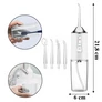Kép 8/10 - Dental Flosser vezeték nélküli akkus fogászati erőteljes tisztító 4 fúvóka 3 mód, 230ml