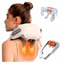 Kép 1/9 - Shiatsu 3D Nyak és váll masszírozógép, fűtő funkcióval