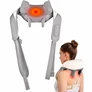 Kép 2/9 - Akkus Shiatsu vibrációs 3D nyak és váll masszírozógép, fűtő funkcióval, 1500 mAh