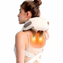 Kép 3/9 - Akkus Shiatsu vibrációs 3D nyak és váll masszírozógép, fűtő funkcióval, 1500 mAh