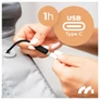 Kép 10/12 - PRO-Comfy Akkus Shiatsu vibrációs 3D nyak és váll masszírozógép, fűtő funkcióval, 25 W, 1800 mAh