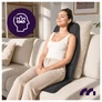 Kép 4/10 - SeatVibe Fűthető masszázs matrac távvezérlővel, hálózati és autós adapterrel, 114 x 48 cm, fekete