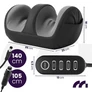 Kép 2/11 - FootPulse Fűthető relaxáló Shiatsu lábmasszírozó, 3 sebesség fokozattal, hálózati és autós adapterrel 