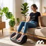 Kép 8/11 - FootPulse Fűthető relaxáló Shiatsu lábmasszírozó, 3 sebesség fokozattal, hálózati és autós adapterrel 