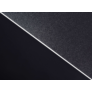 Kép 7/7 - Padlóvédő PVC, 100x70 cm fekete színben