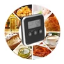 Kép 9/10 - Digitális konyhai időzíthető hőmérő thermo szondával, hússütéshez, smoker grill- hez 