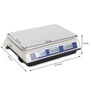 Kép 9/10 - Elektronikus akkumulátoros kereskedelmi mérleg, 40kg