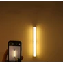 Kép 5/11 - Öntapadós elemes LED lámpa, mozgásérzékelős, Gardróbba-lépcsőre,  20 x 2,5 cm