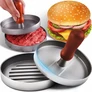 Kép 1/9 - Présforma grillpogácsákhoz hamburgerekhez