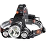 Kép 2/8 - Extra erős XML-T6 fejlámpa, XPE LED,  4 világítási mód, 2100 Lumen, IPX 3