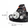 Kép 8/8 - Extra erős XML-T6 fejlámpa, XPE LED,  4 világítási mód, 2100 Lumen, IPX 3