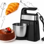 Kép 1/7 - Kraft&Dele rozsdamentes acél tálasmixer, 5 sebességfokozat, 1000 W