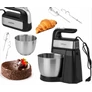 Kép 2/7 - Kraft&Dele rozsdamentes acél tálasmixer, 5 sebességfokozat, 1000 W