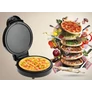 Kép 8/8 - Elektromos Pizzasütő, tapadásmentes bevonattal, 1000 W, 20 cm 