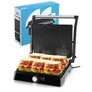 Kép 1/13 - Kihúzható XXL, elektromos, kontakt grill szendvicssütő és Panini sütő, 2200W, SM3000W