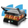 Kép 12/13 - Kihúzható XXL, elektromos, kontakt grill szendvicssütő és Panini sütő, 2200W, SM3000W