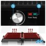 Kép 6/13 - Kihúzható XXL, elektromos, kontakt grill szendvicssütő és Panini sütő, 2200W, SM3000W