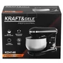 Kép 14/14 - Kraft&Dele konyhai bolygókerekes dagasztó, mixer 2500W/5L
