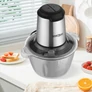 Kép 2/10 - Kraft&Dele rozsdamentes acél tartályos konyhai aprító, 350 W, 2L