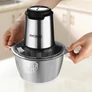 Kép 4/10 - Kraft&Dele rozsdamentes acél tartályos konyhai aprító, 350 W, 2L