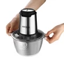 Kép 9/10 - Kraft&Dele rozsdamentes acél tartályos konyhai aprító, 350 W, 2L